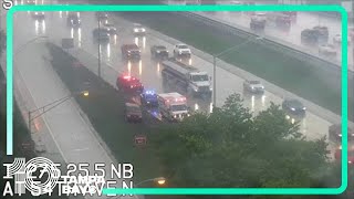 Rainy conditions impact Wednesday evening commute in Pinellas County