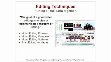 Learn Sony Vegas Pro 11 - Part 2 - Introduction to Video Editing Techniques