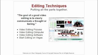 Learn Sony Vegas Pro 11 - Part 2 - Introduction to Video Editing Techniques screenshot 3