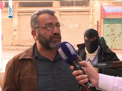 حاجز للجيش على مدخل منزل رفعت عيد في جبل محسن