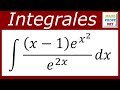 INTEGRACIÓN POR SUSTITUCIÓN - Ejercicio 20