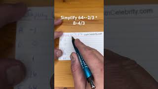 Celebrity Simplify 64^-2/3 * 8^4/3 Profile