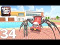 Choo Choo Spider Monster Train in Indian Theft Auto Simulator