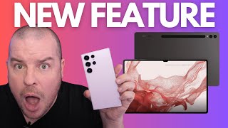 BEFORE Big Update Galaxy S23 Ultra Gets NEW Feature | Galaxy Tab S9 Ultra 360 Degree Video