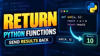 Python Return Statement Explained | Return Values in Functions