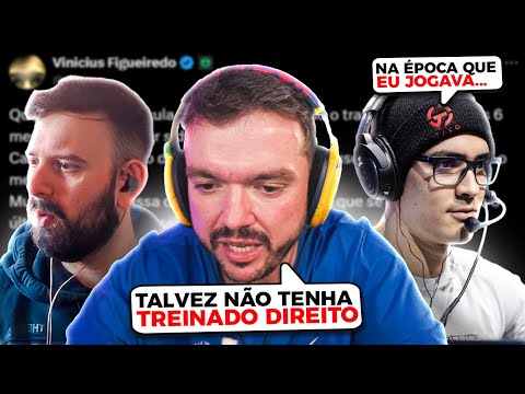 GAULES, MICHEL e TACO FALAM SOBRE O TWEET DO VINI APOS ELIMINAÇÃO DO MAJOR!