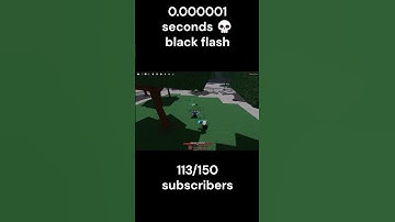 Black Flash 💀💀💀 #thestrongestbattlegrounds #shorts #roblox