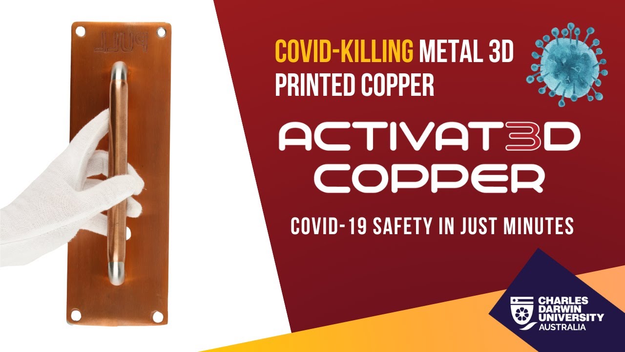 SPEE3D and CDU - Lab tests show contact with ACTIVAT3D copper rapidly ...