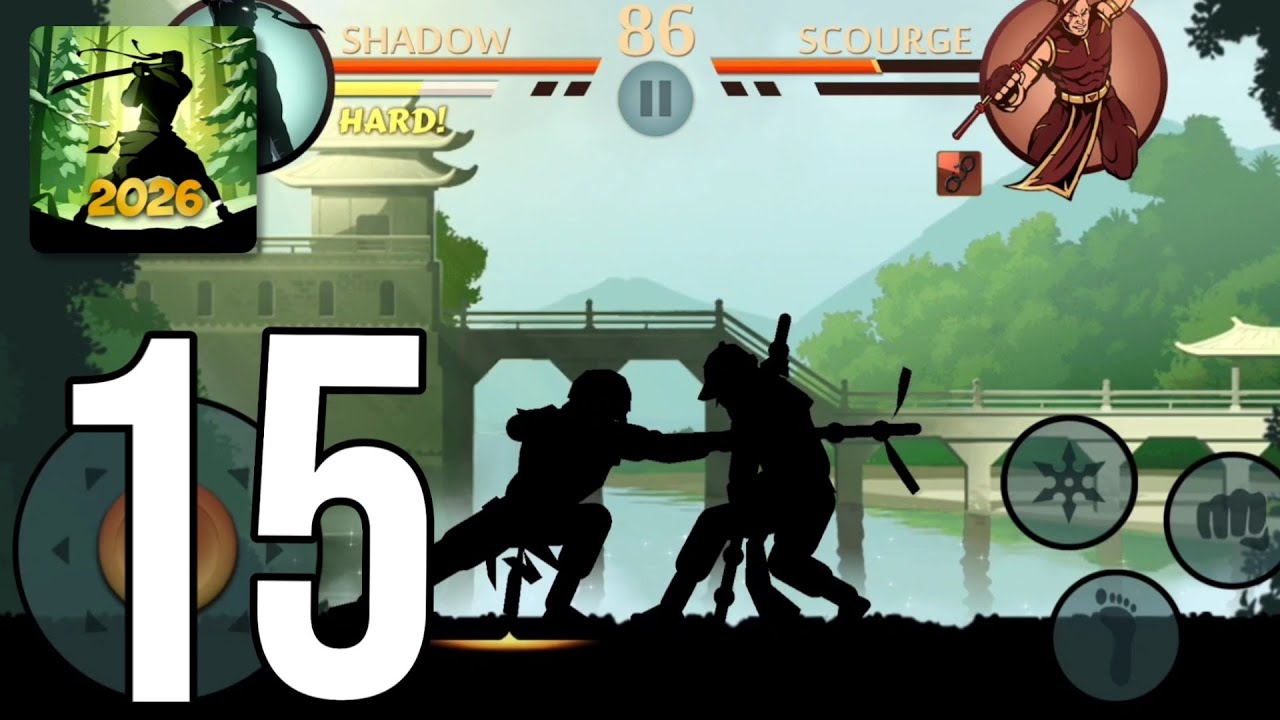 Shadow Fight 2 - Gameplay Walkthrough Part 15 - Act 3 (iOS, Android)
