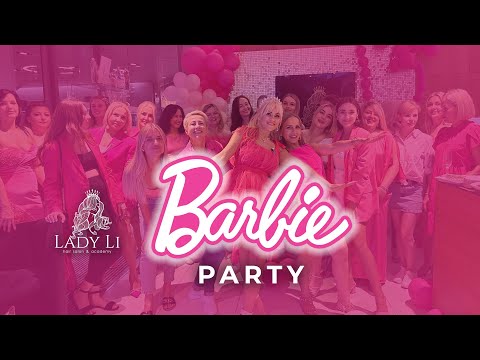 Barbie Party вечеринка в стиле Барби в салоне красоты "LadyLi" Прага