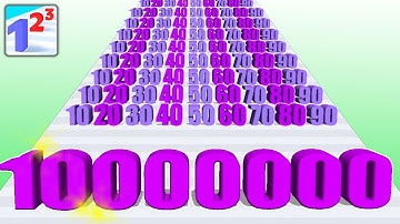 Number Master Run and Merge – Pro Player vs Noob Run!