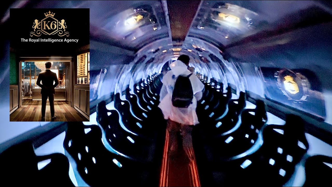 K6 - The Royal Intelligence Agency on-ride POV (乗船映像) / Movieland the Hollywood Park (イタリア)