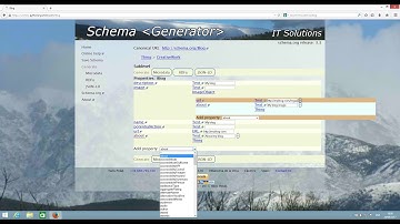 Schema Generator Basics