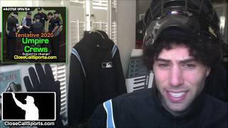 Due to a delayed season, the world is deprived of 2020 mlb umpire
crews. we've posted originally-drafted list on ccs. article: . will
baseball resume...