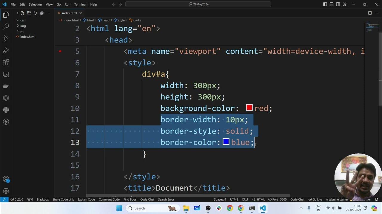 Lecture 5 - Creating colorfull boxes using html and css - YouTube