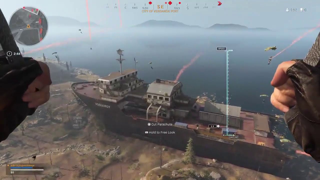 Shipwreck Is One Busy Landing Zone In Warzone!