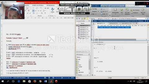 Capítulo 4 Matlab Estadística