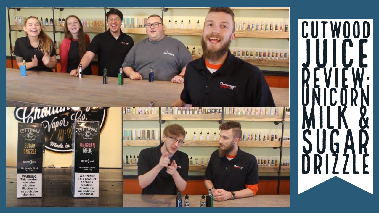 CUTTWOOD JUICE REVIEW// UNICORN MILK & SUGAR DRIZZLE