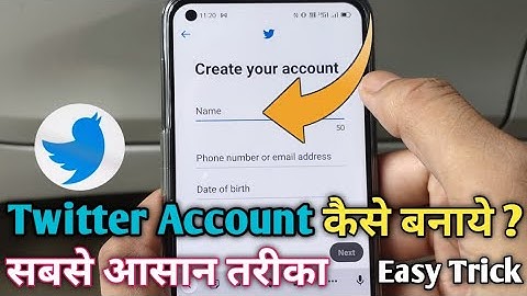 How to Create Twitter Account | Twitter Account Kaise Banaye Hindi Me |   How to use twitter | New