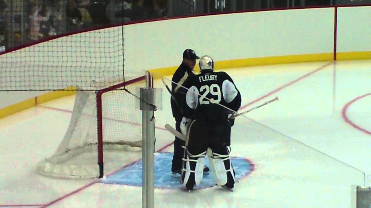 Marc Andre Fleury Pittsburgh Penguins 2011 Training Camp YouTube marc-andre-fleury-pittsburgh-penguins-2011-training-camp-youtube