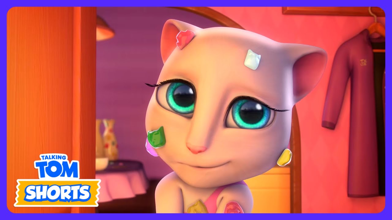 Talking Tom - Sticky Cake Disaster! | Kids Cartoons | WildBrain Haunted House