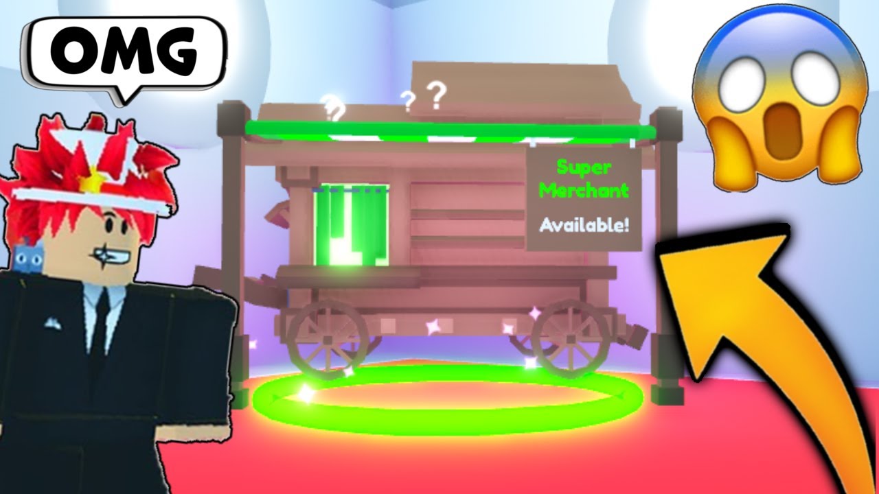 WOW! New Super Merchant in Pet Simulator Z (LINK)
