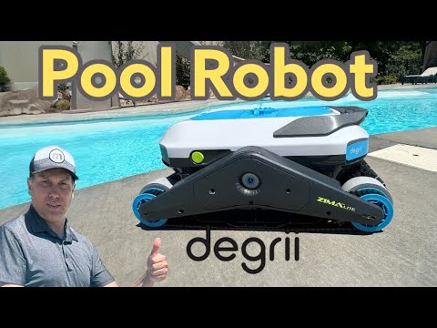 Battery Powered Pool Cleaning Robot Testing & Review! Degrii Zima Lite Swimming Pool Vacuum!