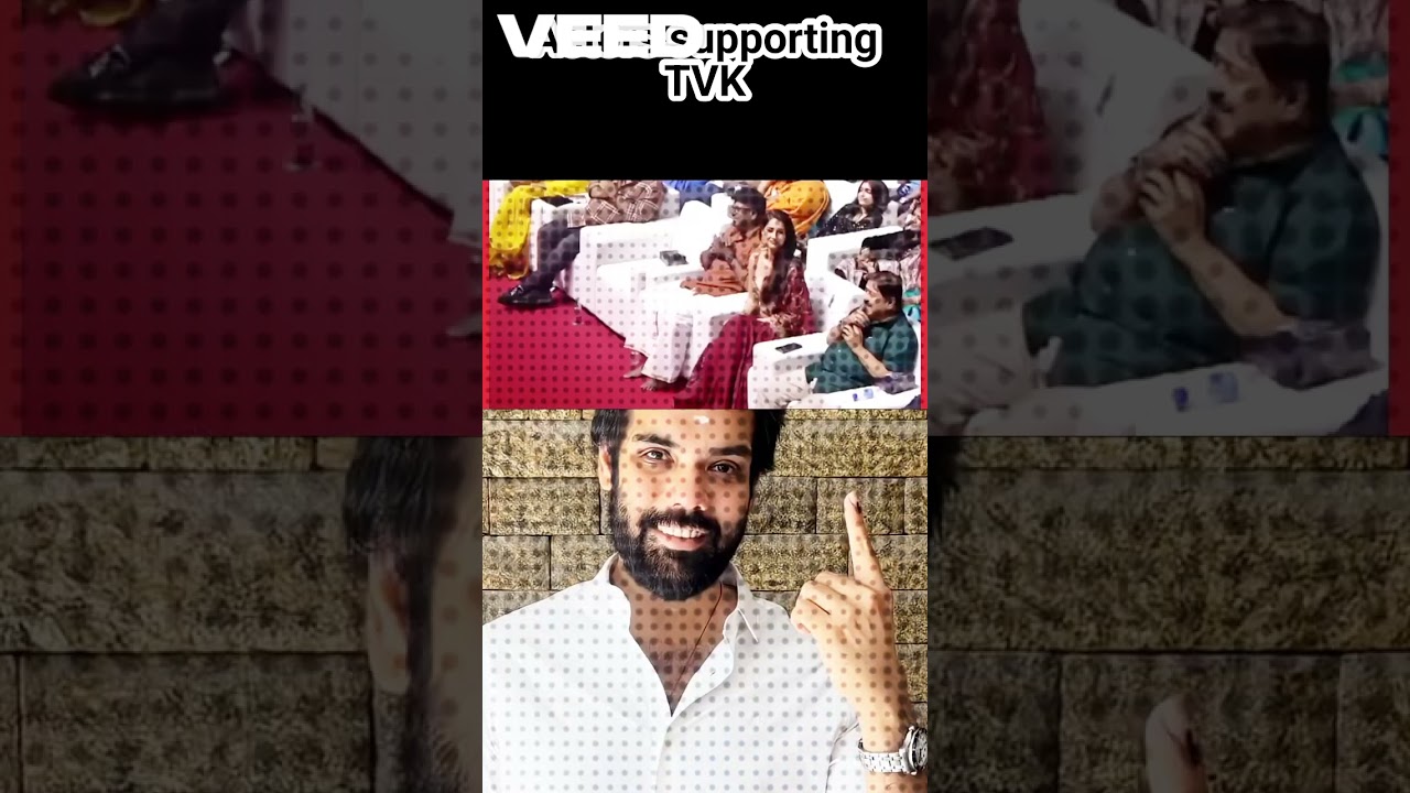 Tamil Actors Turn ‘Vijay’ 😱🔥 TVK Wave Takes Over Kollywood!