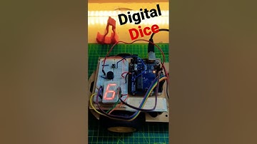 Digital dice | Arduino | Electronics | projects | Sevensegment display | stem | @ultimatelab |