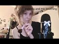 ASMR˚˖𓍢ִ໋❀ relaxed whisper ramble with mic brushing 🦪🗝️🦢