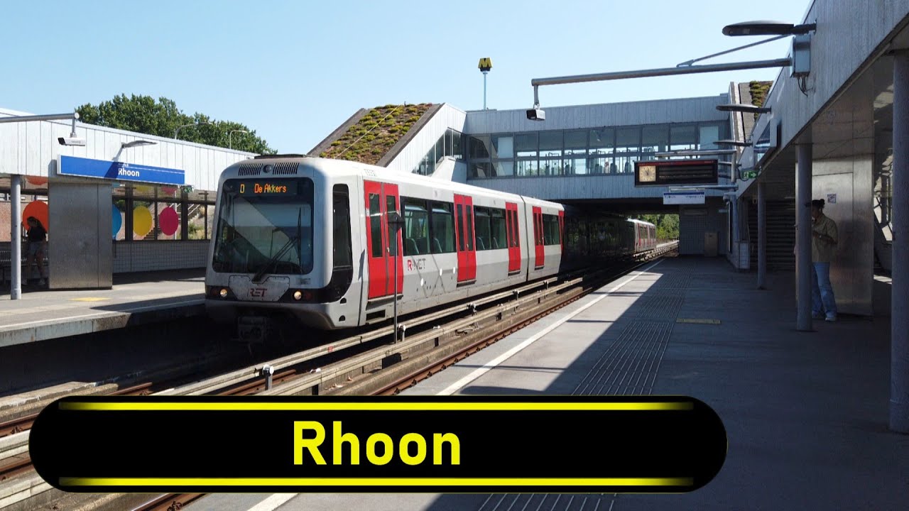 Metro Station Rhoon - Rotterdam 🇳🇱 - Walkthrough 🚶