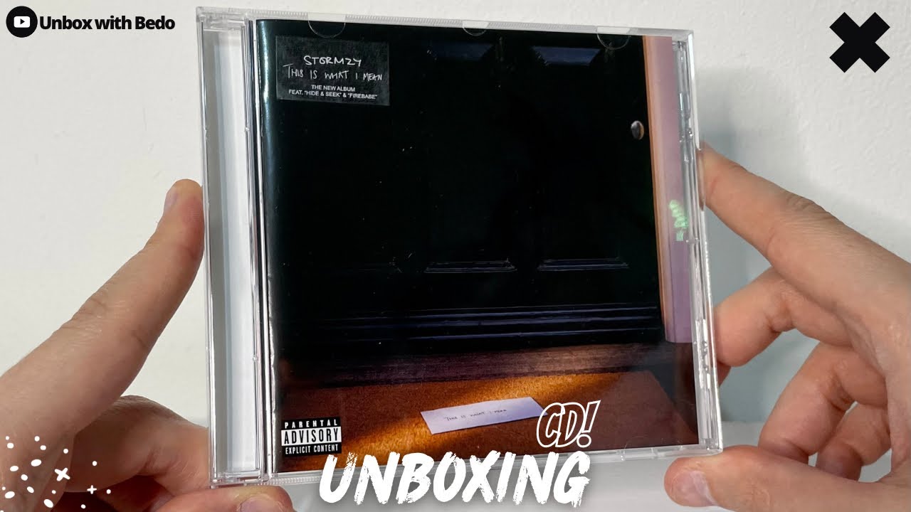 Stormzy "This Is What I Mean" CD UNBOXING