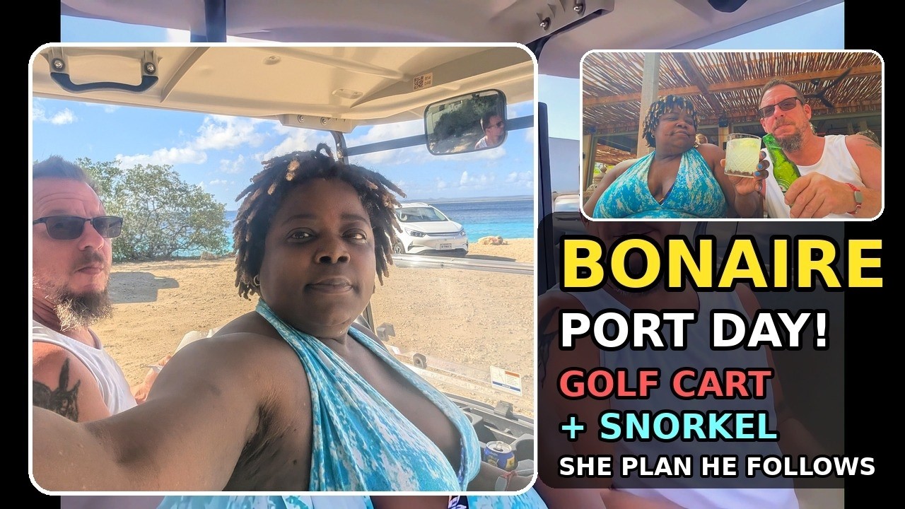 Bonaire Cruise Port Day: Golf Cart Rental, Snorkeling & the Best Beaches!