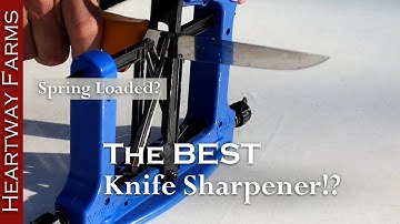 SHARP KNIVES! The BEST Knife Sharpener of 2024 by Warthog