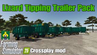 Lizard Tipping Trailer Pack / FS25 crossplay mod