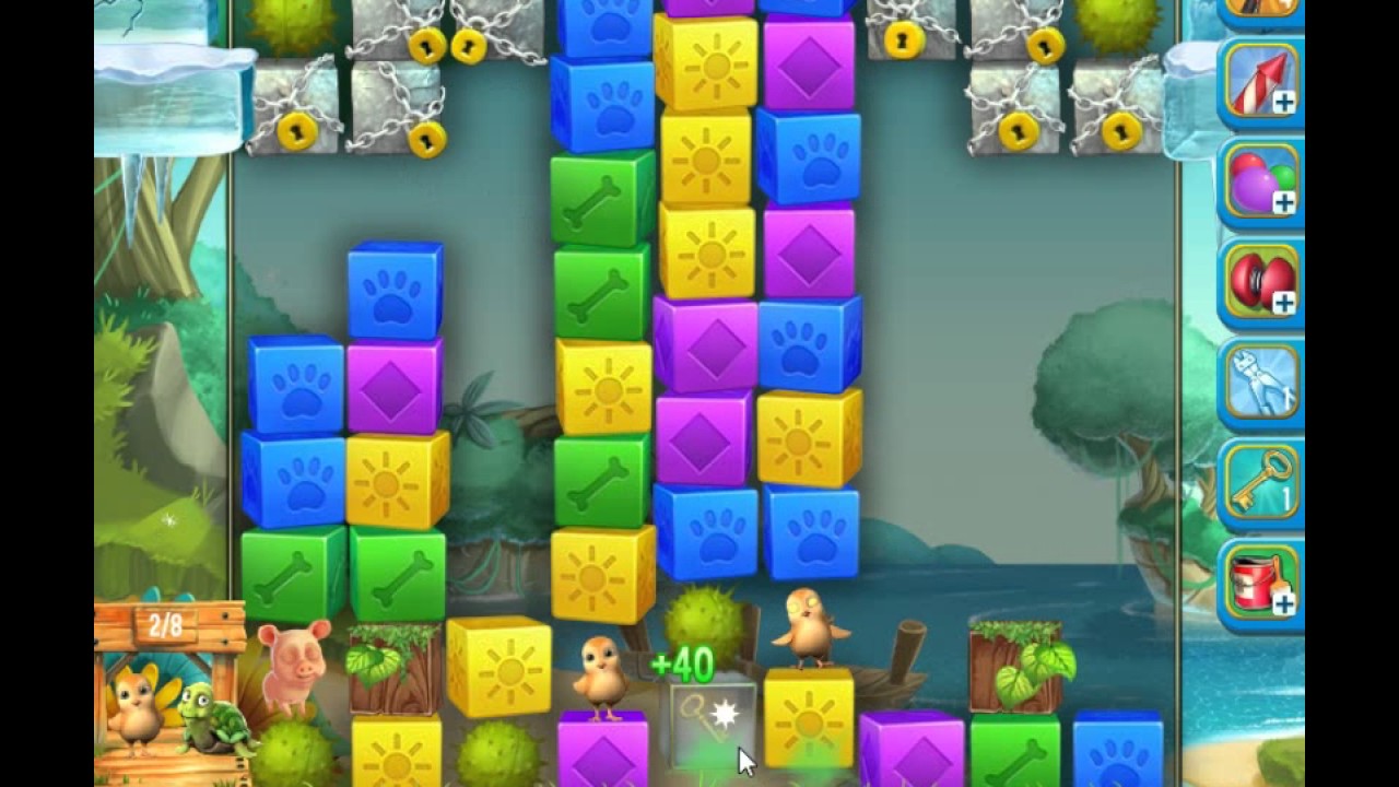 Pet Rescue Saga, Pet Island, 5th June 2017, level 5 😈 ►TOBIAS DEAMON◄