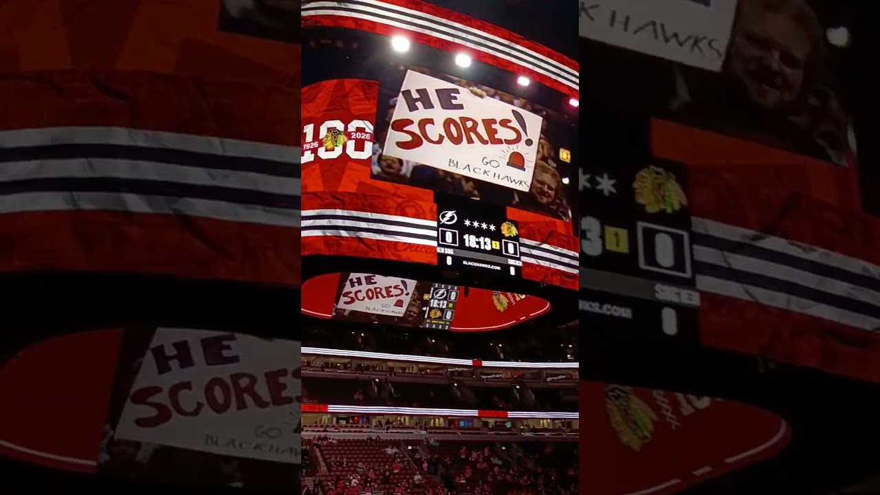 Chicago Blackhawks vs Tampa Bay Lightning Warmup Intro 01.23.26