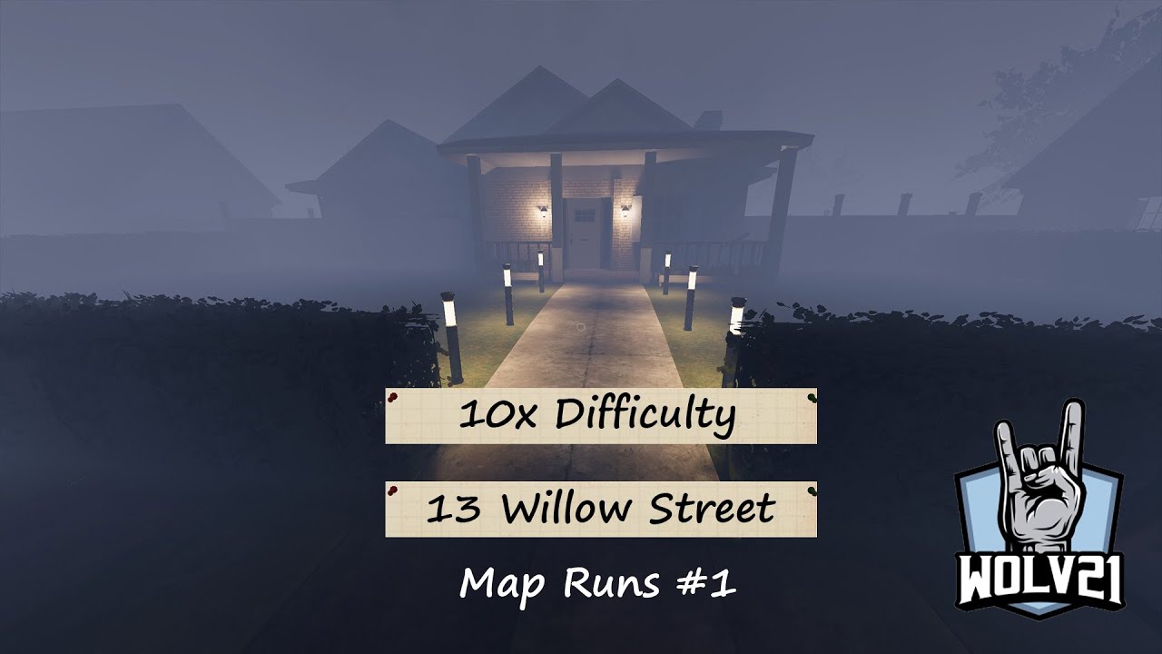 10x Difficulty Run in Phasmophobia - Map Runs 1 - Wolv Plays - YouTube