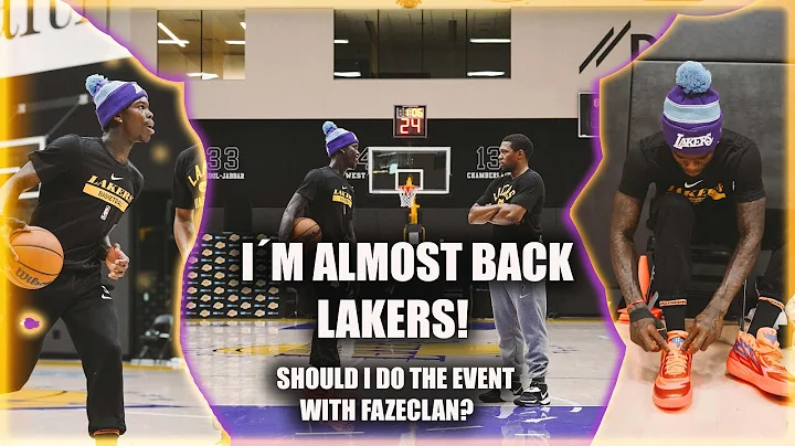 IM ALMOST BACK LAKERS! Should I do the event with FaZe Clan?
