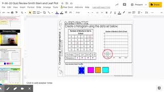 9-30-20 Quiz Review Smith Stem and Leaf Plot - Google Slides