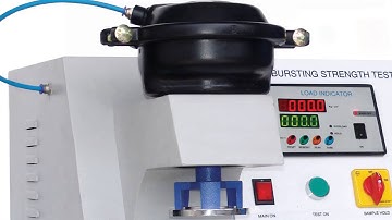 Bursting Strength Tester Computerized Cum Digital Model With Pneumatic Clamping - Labtiger
