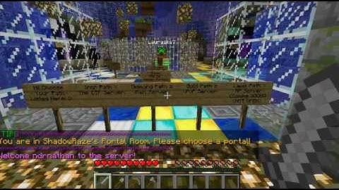 Minecraft: Playing on Mc.Shadowraze.net