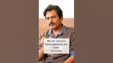 Must Watch Performances For Actors #theatre #auditions #actingcoach #actingskills #methodacting