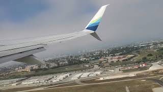 Alaska Airlines Boeing 737 Taking Off From LAX Los Angeles International Airport