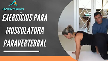 Como alongar musculatura paravertebral?