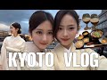 【KYOTO】京都女子旅vlog👘着物きて“すき焼き”食べて最高🇯🇵