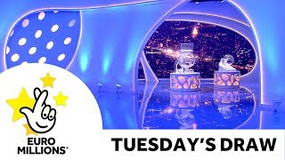 The National Lottery ‘EuroMillions’ draw results from Tuesday 22nd October 2019
