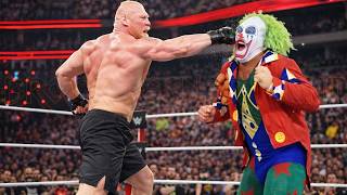 Brock Lesnar vs Clown Giant No DQ Match