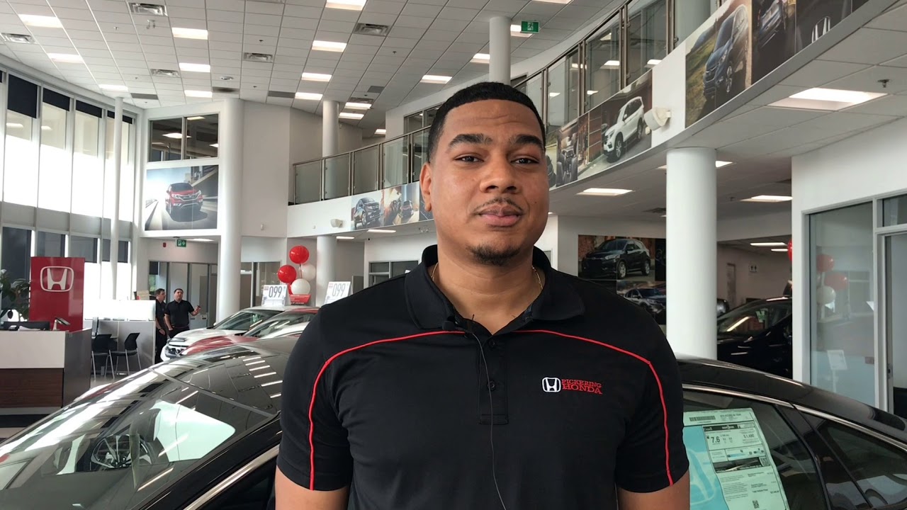Justin Shereeves, Product Specialist Pickering Honda Dealership YouTube