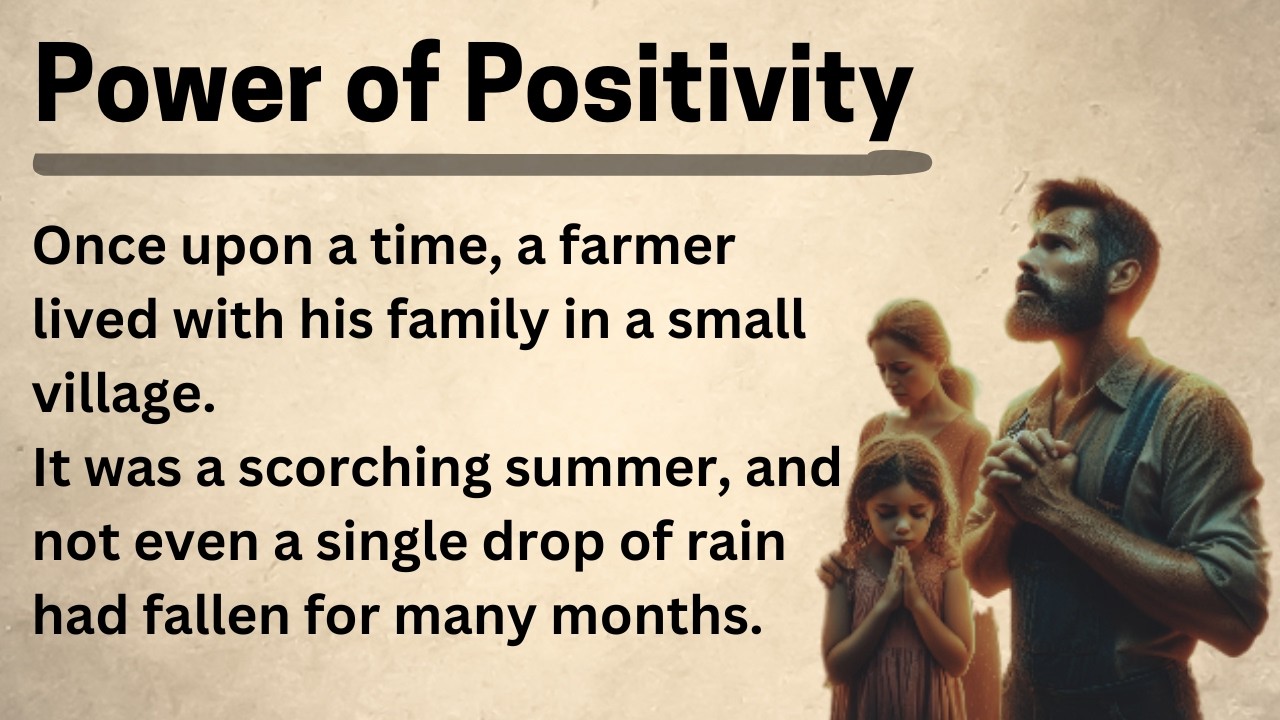 Power of Positivity || Learn English Through Story || Improve Your ...